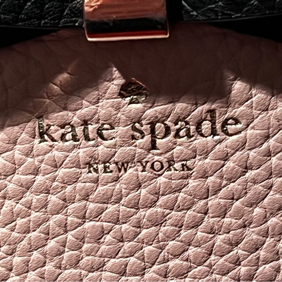 Kate Spade Blush and Black Satchel - Picture 6 of 14